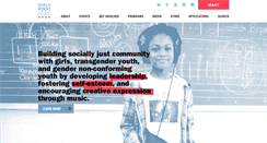 Desktop Screenshot of girlsrockchicago.org